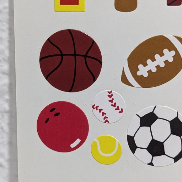Vintage Mrs Grossman's Sports Sticker Sheet, 1983 - Picture 7 of 7